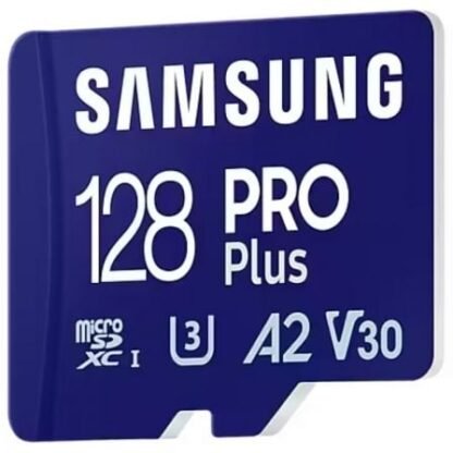 Tarjeta de memoria samsung pro plus 2023 128gb microsd xc/ clase 10/ 180mbs - Imagen 3