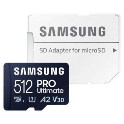 Tarjeta de memoria samsung pro ultimate 512gb microsd xc con adaptador/ clase 10/ 200mbs - Imagen 2
