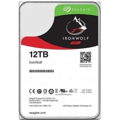 Disco duro seagate ironwolf nas st12000vn0008 12tb/ 3.5"/ sata iii/ 256mb - Imagen 2