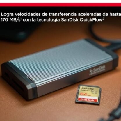 Tarjeta de memoria sandisk extreme 64gb sd xc uhs-i clase 10/ 170mbs - Imagen 2