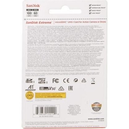 Tarjeta de memoria sandisk extreme 32gb microsd hc uhs-i con adaptador/ clase 10/ 100mbs - Imagen 4