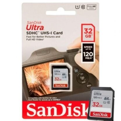 Tarjeta de memoria sandisk ultra 32gb sd hc uhs-i - sdxc/ clase 10/ 120mbs - Imagen 3