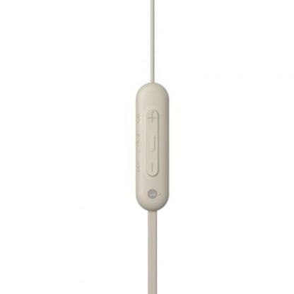 Auriculares inalámbricos intrauditivos sony wi-c100/ con micrófono/ bluetooth/ beige - Imagen 3