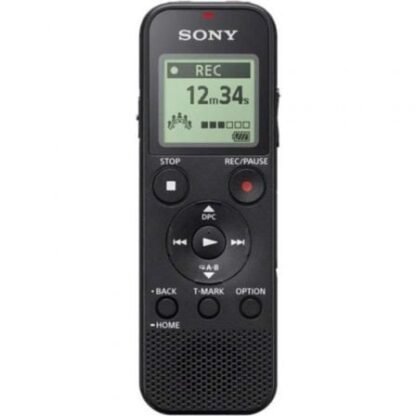 Grabadora de voz sony icd-px370/ negra