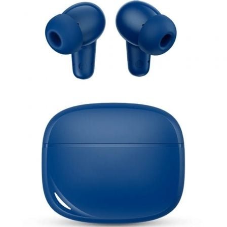 Auriculares bluetooth spc boost buds con estuche de carga/ autonomía 7.5h/ azules