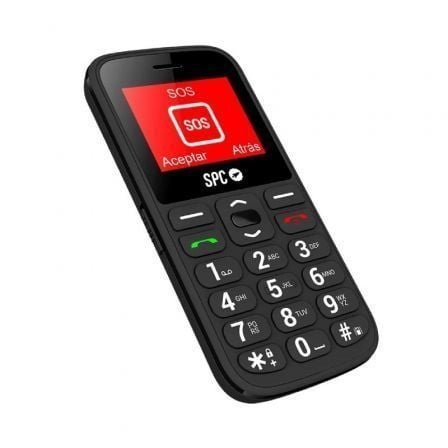 Teléfono móvil spc fortune 2 4g para personas mayores/ negro - Imagen 4