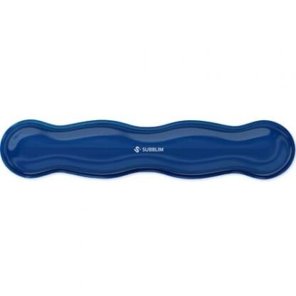 Reposamuñecas subblim ergo cristal flex/ azul oscuro