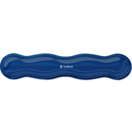 Reposamuñecas subblim ergo cristal flex/ azul oscuro
