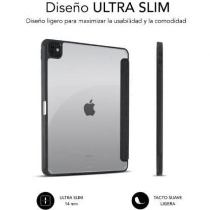 Funda subblim clear shock case para ipad pro 12.9" 2024 m4/ negra - Imagen 5