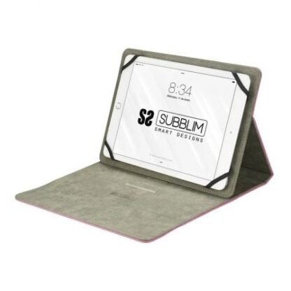 Funda subblim clever stand para tablets de 9"-10.1"/ rosa - Imagen 5