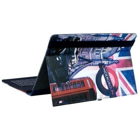 Funda con teclado subblim keytab pro usb england para tablets de 10.1"-11" - Imagen 5