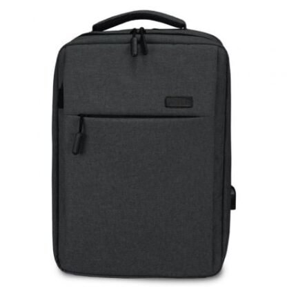 Mochila subblim traveller airpadding backpack para portátiles hasta 15.6"/ puerto usb/ gris