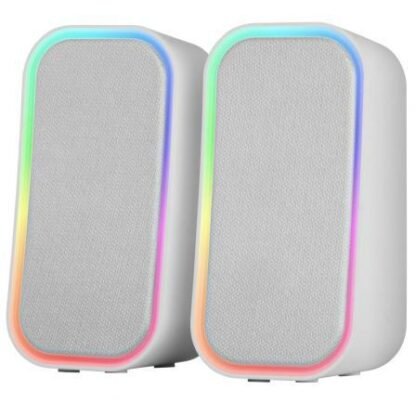 Altavoces con bluetooth mars gaming ms-om/ 20w/ 2.0/ blanco - Imagen 3