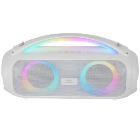 Altavoz con bluetooth mars gaming ms-pulse/ 50w rms/ 2.0/ blanco - Imagen 2