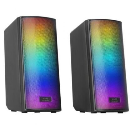 Altavoces con bluetooth mars gaming msrgb2/ 15w/ 2.0/ negros - Imagen 2