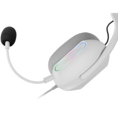 Auriculares gaming con micrófono mars gaming mh-pro/ jack 3.5/ usb/ blancos - Imagen 3