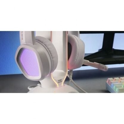 Auriculares gaming con micrófono mars gaming mh320/ jack 3.5/ blancos - Imagen 2