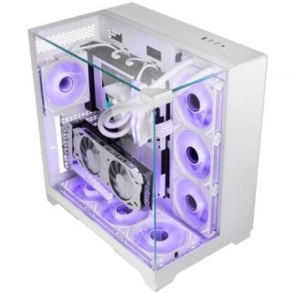 Caja gaming minitorre mars gaming mc-vision/ blanca - Imagen 2