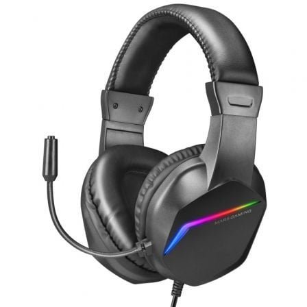 Pack gaming mars gaming mcp-rgb3/ teclado rgb + ratón óptico + alfombrilla xxl + auriculares - Imagen 2