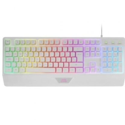Pack gaming mars gaming mcp124/ teclado h-mech  + ratón óptico + alfombrilla/ blanco - Imagen 2