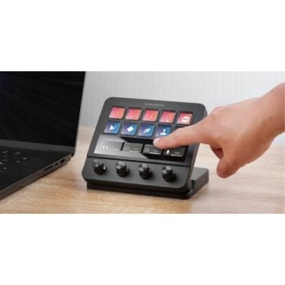 Stream deck mars gaming msd-pro/ 10 teclas lcd + 4 diales personalizables/ negro - Imagen 4