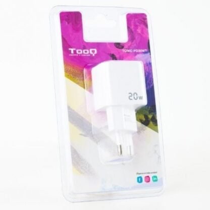 Cargador de pared tooq tqwc-pd20wt/ 1xusb tipo-c/ 20w/ blanco - Imagen 5