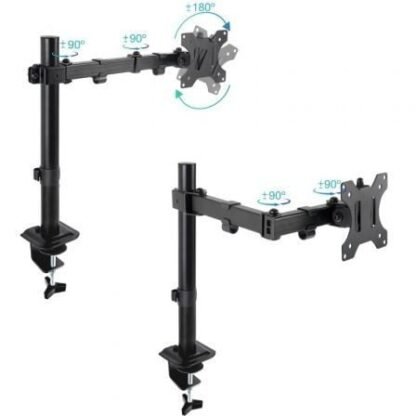 Soporte de mesa para monitor tooq db1801tn-b/ giratorio/ inclinable/ hasta 8kg - Imagen 2