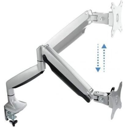 Soporte de mesa para monitor tooq db3032tnr-s/ giratorio/ inclinable/ hasta 9kg - Imagen 2