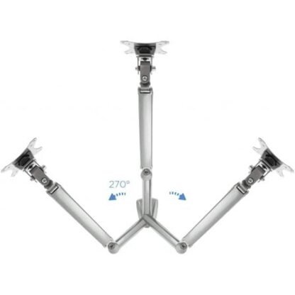 Soporte de mesa para monitor tooq db3032tnr-s/ giratorio/ inclinable/ hasta 9kg - Imagen 4