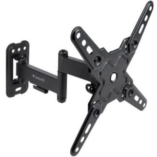 Soporte de pared extensible/ giratorio/ inclinable tooq lp1344tn-b para tv de 13-43"/ hasta 20kg