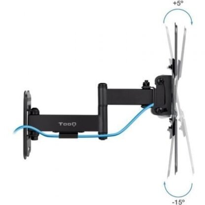 Soporte de pared extensible/ giratorio/ inclinable tooq lp1344tn-b para tv de 13-43"/ hasta 20kg - Imagen 3