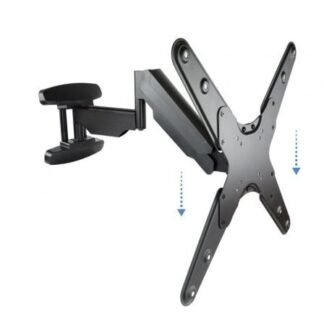 Soporte de pared giratorio/ inclinable/ nivelable tooq lp2355tn-b para tv de 23-55"/ hasta 30kg