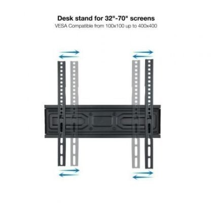 Soporte de pared giratorio/ inclinable/ nivelable tooq lp7846tn-b para tv de 32-70"/ hasta 40kg - Imagen 2