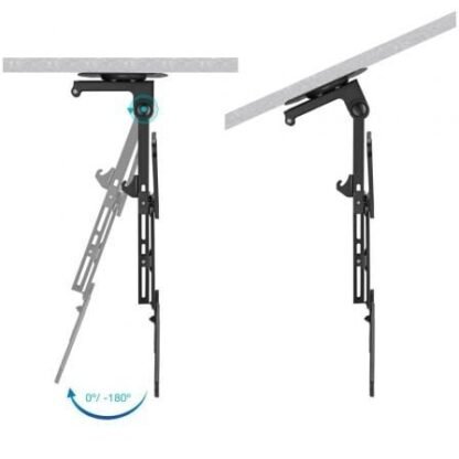 Soporte de techo giratorio/ inclinable tooq lpce1123tsli-b para tv de 23-55"/ hasta 20kg - Imagen 3
