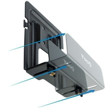 Soporte universal tooq tqmpm4776 para router, minipc/ hasta 5kg - Imagen 3