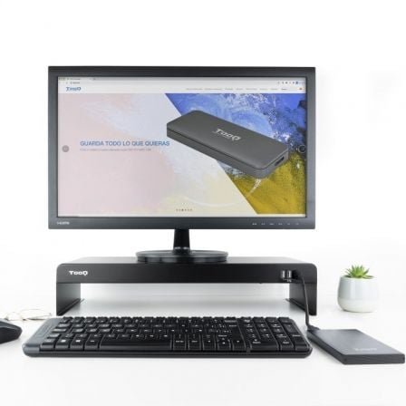 Soporte para monitor tooq tqmr0124/ hasta 20kg - Imagen 5