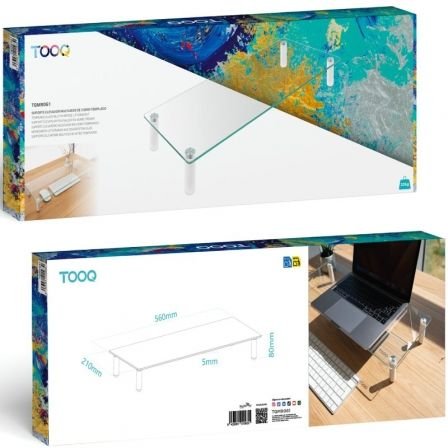 Soporte para monitor tooq tqmr061/ hasta 20kg - Imagen 2