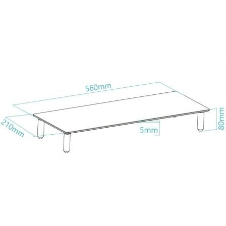 Soporte para monitor tooq tqmr061/ hasta 20kg - Imagen 5