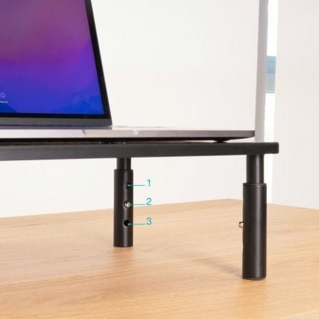 Soporte para monitor tooq tqmr081/ hasta 20kg - Imagen 4