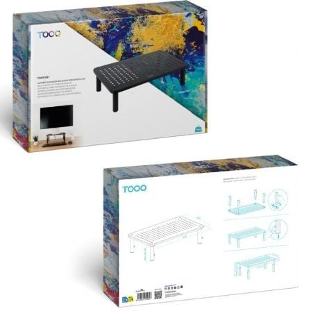 Soporte para monitor tooq tqmr081/ hasta 20kg - Imagen 5
