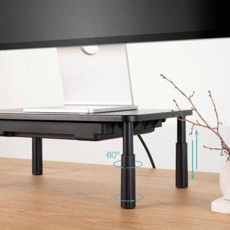 Soporte para monitor tooq tqmr087/ hasta 20kg - Imagen 4