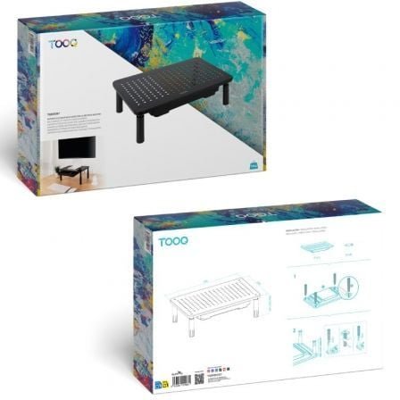 Soporte para monitor tooq tqmr087/ hasta 20kg - Imagen 5