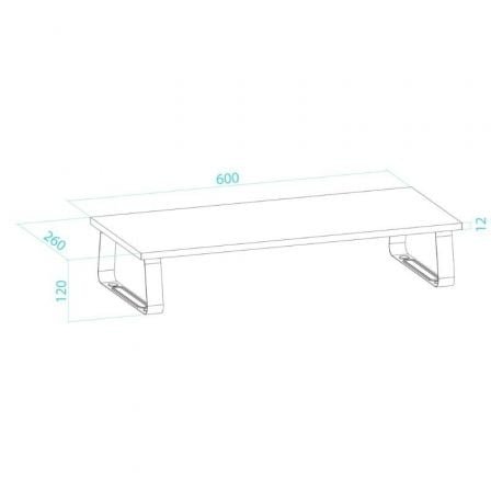 Soporte para monitor tooq tqmr111/ hasta 20kg - Imagen 4