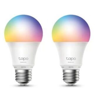 Bombilla inteligente tp-link tapo l530e/ casquillo e27 / 8.7w/ 806 lúmenes/ 2500 - 6500k/ pack 2