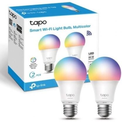 Bombilla inteligente tp-link tapo l530e/ casquillo e27 / 8.7w/ 806 lúmenes/ 2500 - 6500k/ pack 2 - Imagen 2