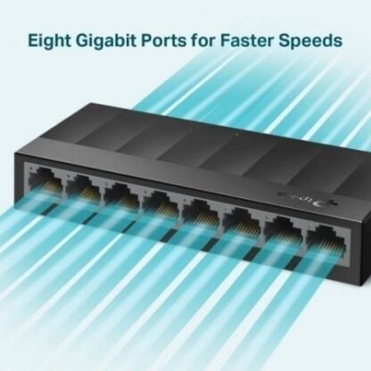 Switch tp-link ls1008g 8 puertos/ rj-45 10/100/1000 - Imagen 3