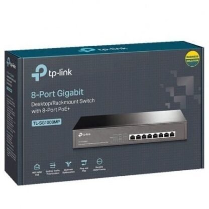 Switch tp-link tl-sg1008mp 8 puertos/ rj-45 10/100/1000 poe - Imagen 4