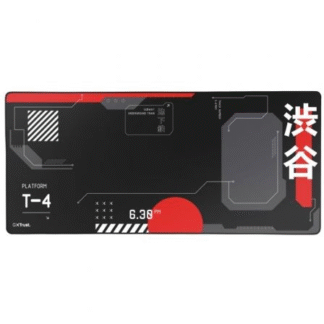 Alfombrilla trust gaming gxt 759 xxl/ 3 x 400 x 900mm/ negra