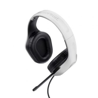 Auriculares gaming con micrófono trust gaming gxt 415 zirox ps5/ jack 3.5/ blancos - Imagen 2
