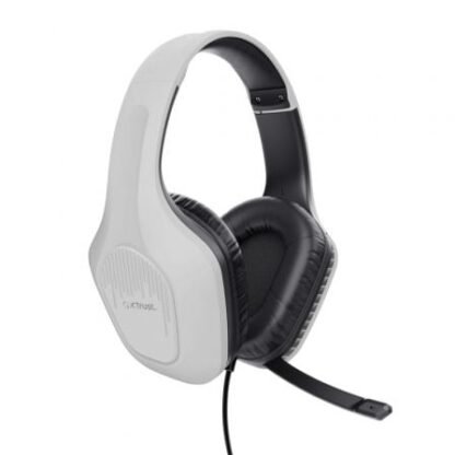 Auriculares gaming con micrófono trust gaming gxt 415 zirox ps5/ jack 3.5/ blancos - Imagen 4